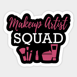 Makeup Artist Squad Sticker